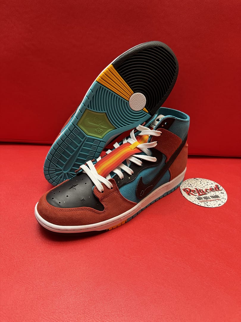 11.5M Nike SB Dunk High Díorr Greenwood Navajo Arts – ReLaced